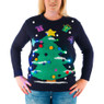 Kersttrui Xmas Tree met verlichting - XL/XXL.