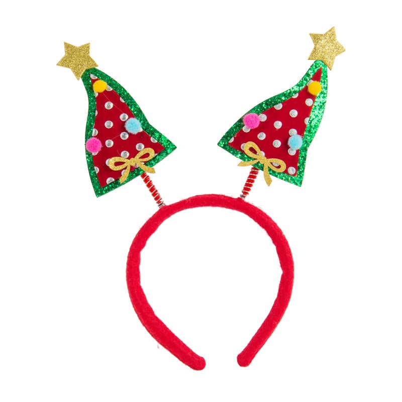 Tiara met kerstbomen