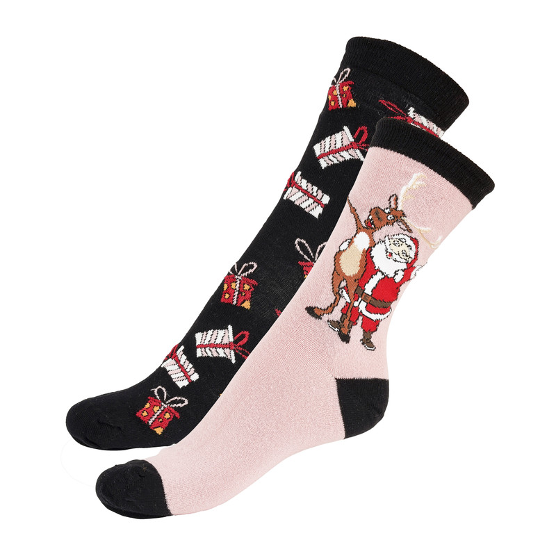 Sokken kerst 2-pack - maat 36/41