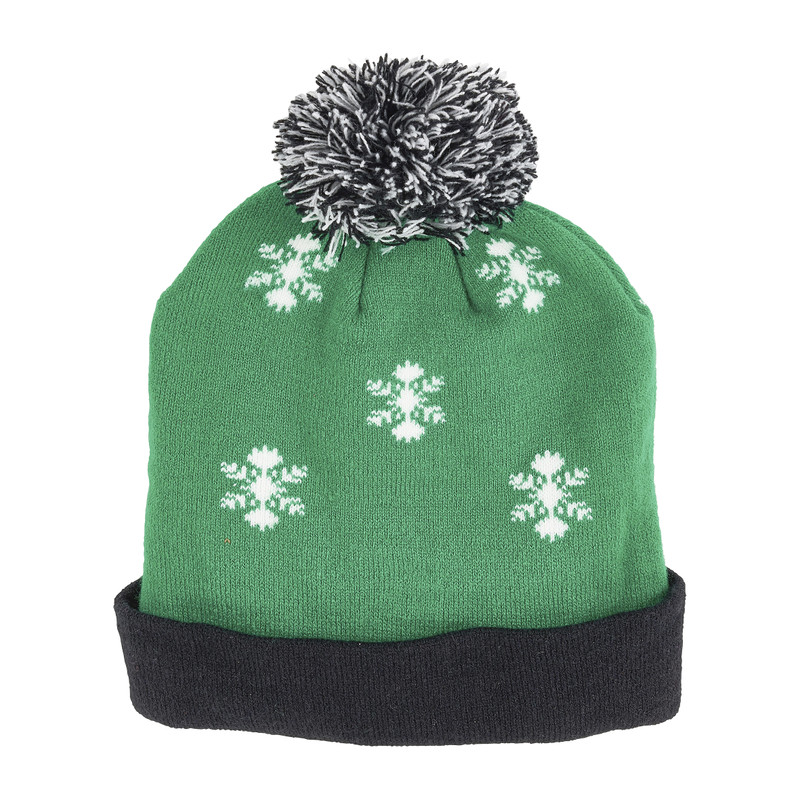 Muts hond met lichtjes - groen