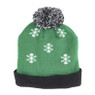 Muts hond met lichtjes - groen