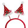 Tiara met kerstmutsjes
