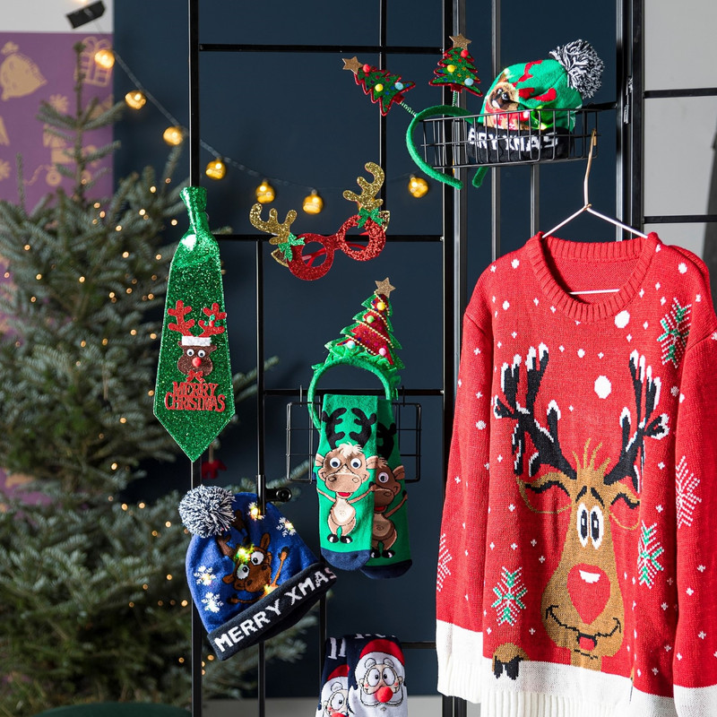 Tiara met kerstboom - groot