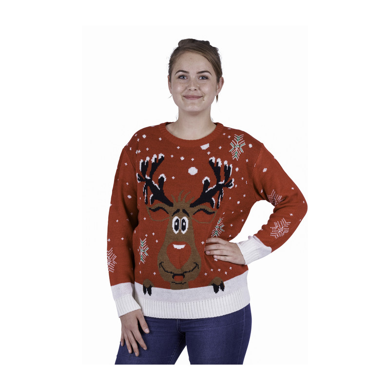 Kersttrui rudolph sound - maat xs/s