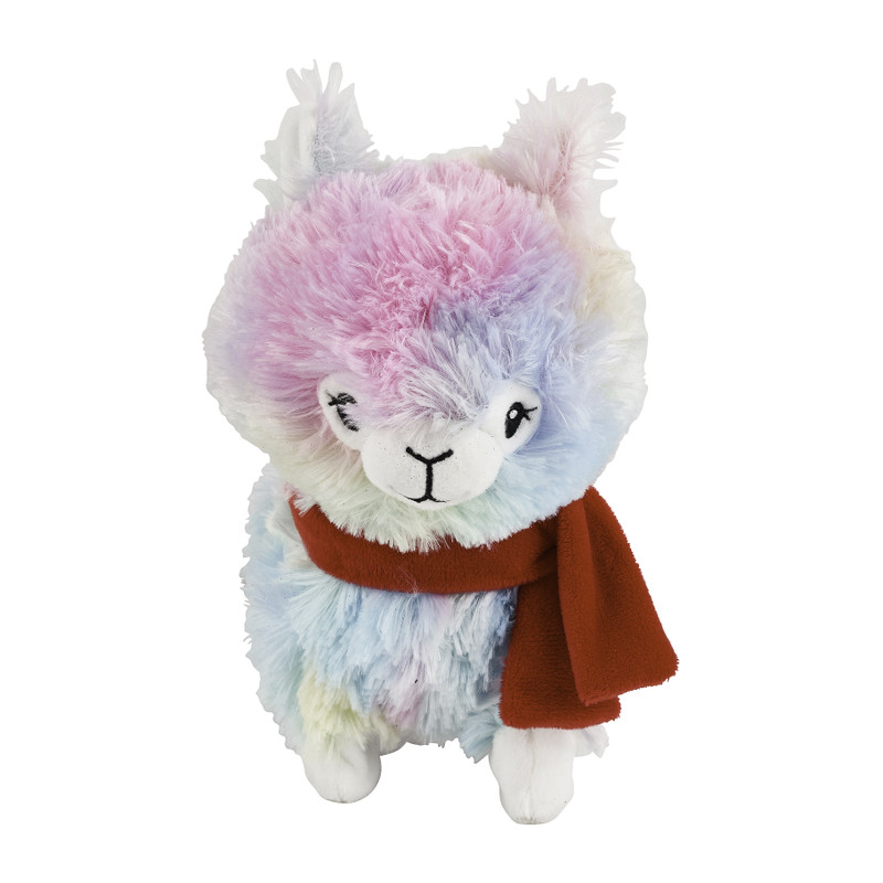 Knuffel lopende lama met muziek