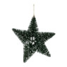 Kerstster - donkergroen - 20 cm
