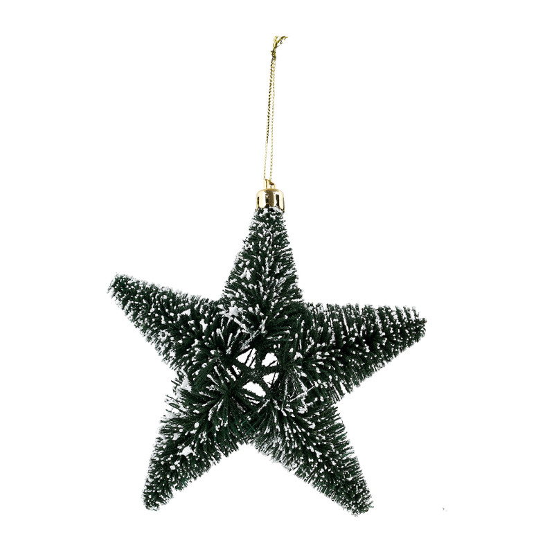Kerstster - Groen - 11,5 cm