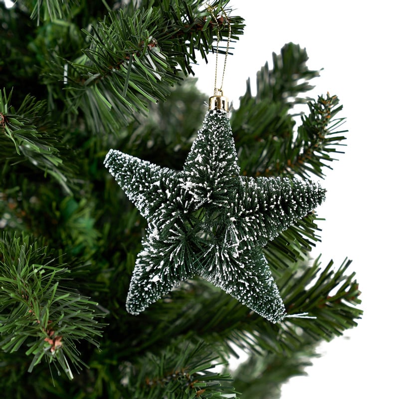 Kerstster - Groen - 11,5 cm