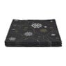 Duni servetten - necklace zwart - 40x40 cm 