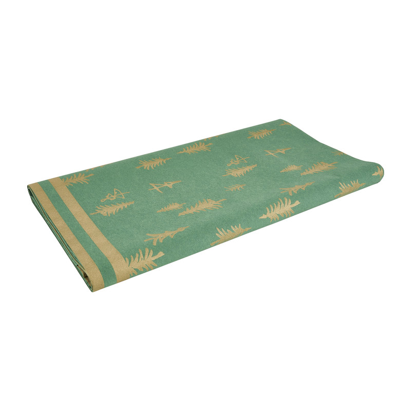 Tafellaken X-Mas - groen - 138x220 cm