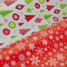Inpakpapier - set van 2 - kerst