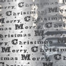 Kerstpapier metaal folie - diverse varianten