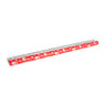 Cadeaupapier kerst - rood/zilver - set van 2