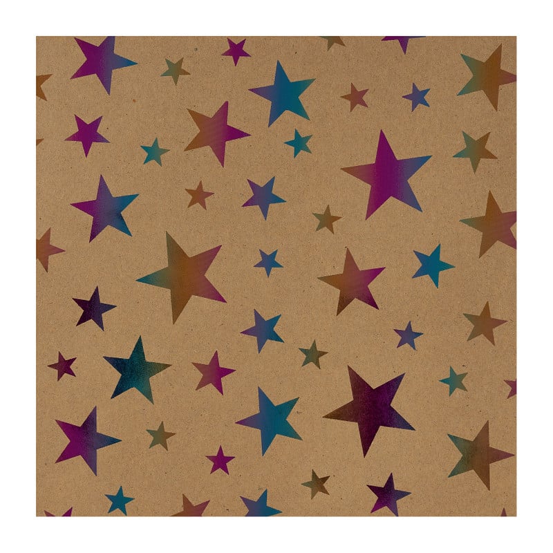 Kerstpapier colorful - diverse varianten