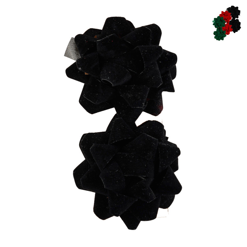 Velvet strik - diverse kleuren - set van 2