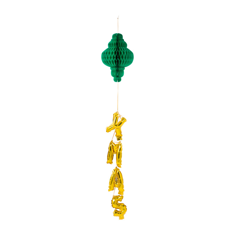 Honeycomb met folieballon