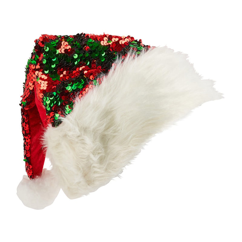 Kerstmuts met pailletten