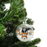 Kerstbal -  Rendier - 8 cm