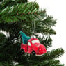 Kersthanger - pick-up - 8x6 cm