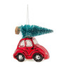 Kersthanger - mini auto - 8x9 cm
