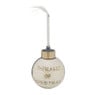 Kerstbal met tekst en verlichting - 6 cm