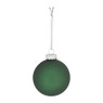 Kerstbal uni - 6 cm - groen