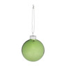 Kerstbal uni - 6 cm - groen
