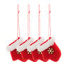 Kersthanger want - set van 4 