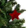 Kersthanger velvet - diverse varianten - rood