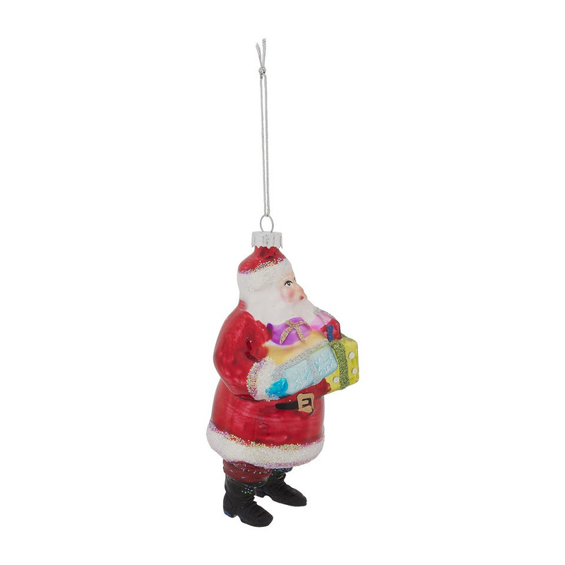 Kersthanger kerstman - 9x14 cm