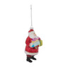 Kersthanger kerstman - 9x14 cm