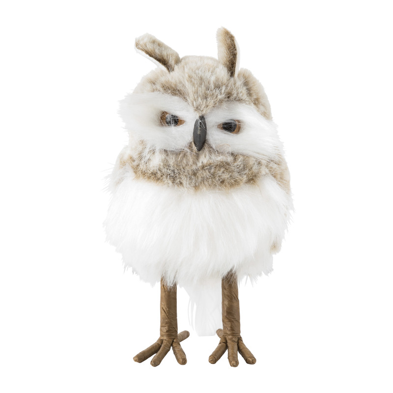Decoratie uil - 16 cm