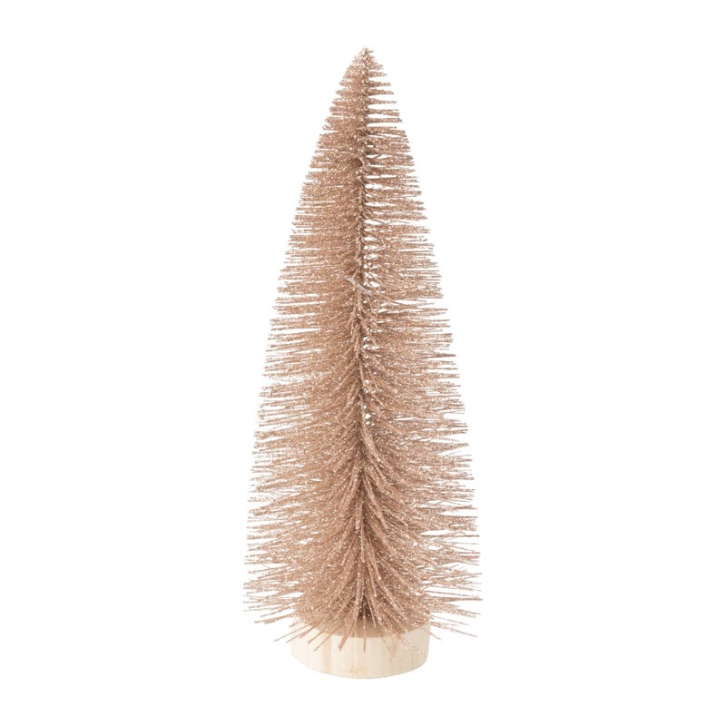 Kerstboom - koper - 25 cm