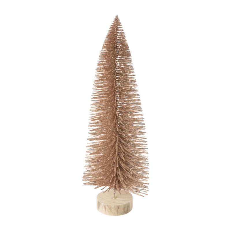 Kerstboom - koper - 35 cm