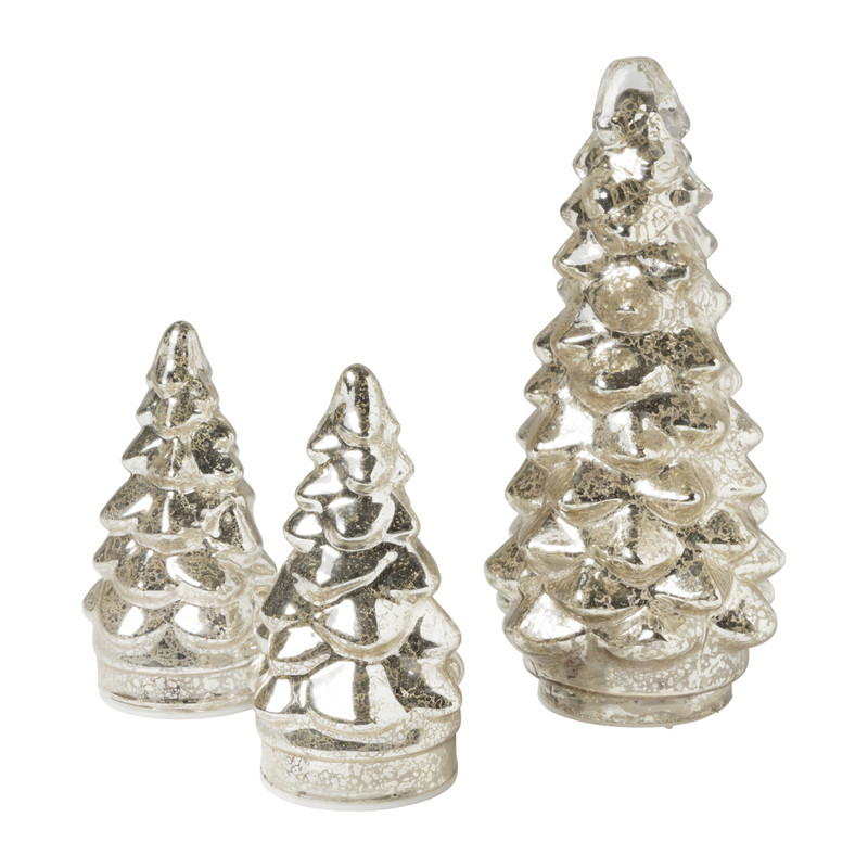 Kerstboom lampjes - champagne goud - set van 3