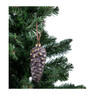 Kerstbal groen dennenappel