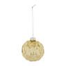 Kerstbal - goud - glas