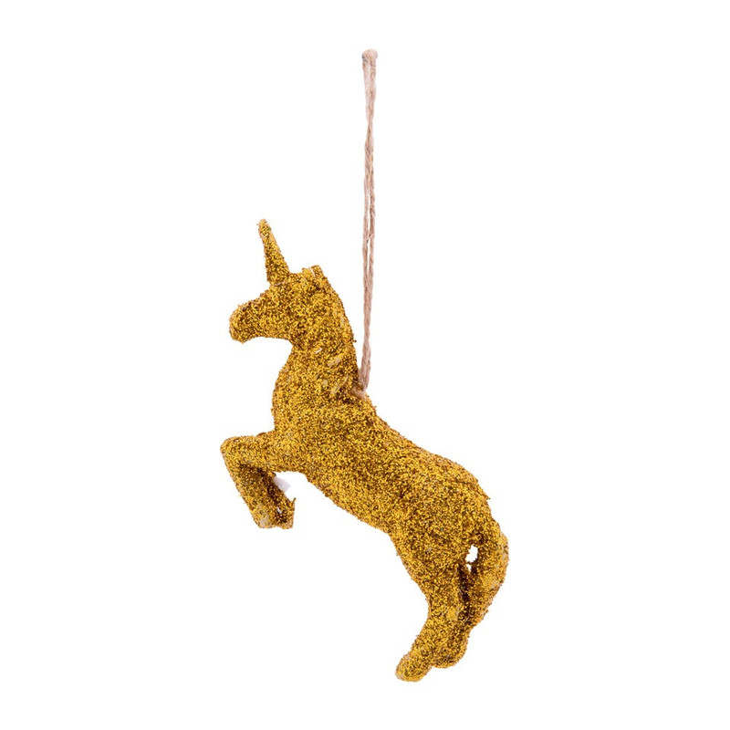 Kersthanger unicorn glitter