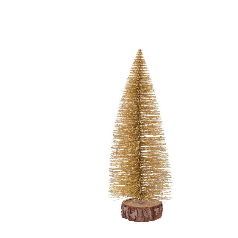 Kerstboom goudkleurig - M