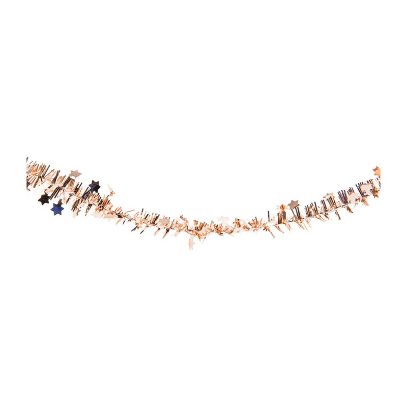 Guirlande sterren - champagne - 500 cm