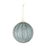 Kerstbal relief - groen