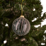 Kerstbal relief - groen