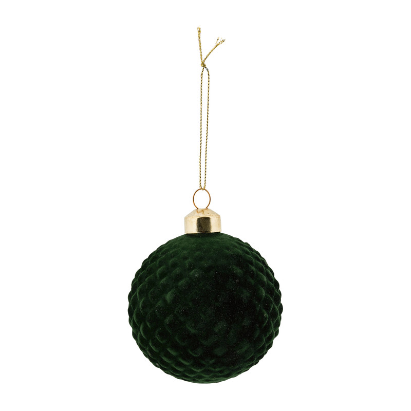 Kerstbal mat groen