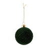 Kerstbal mat groen