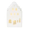 LED huis - wit - 6.4x6.3x10 cm