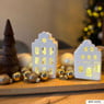 LED huis - wit - 6.4x6.3x10 cm