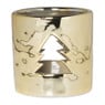 Theelichthouder goud - diverse varianten - ø7.8x7.6 cm