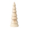 Kerstboom hout - naturel - ø9.5x27.5
