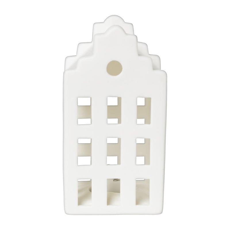 LED huis - wit - ø6.6x12.3 cm