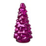 Lampje kerstboom groot - fuchsia - ø9.5x21 cm